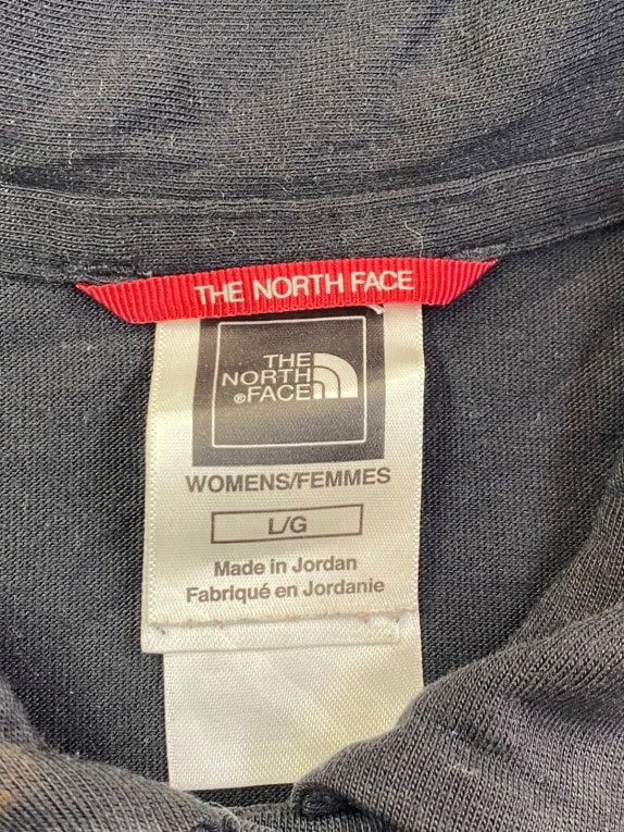 THE NORTH FACE POLO MINIMAL NERO DONNA PRE OWNED L