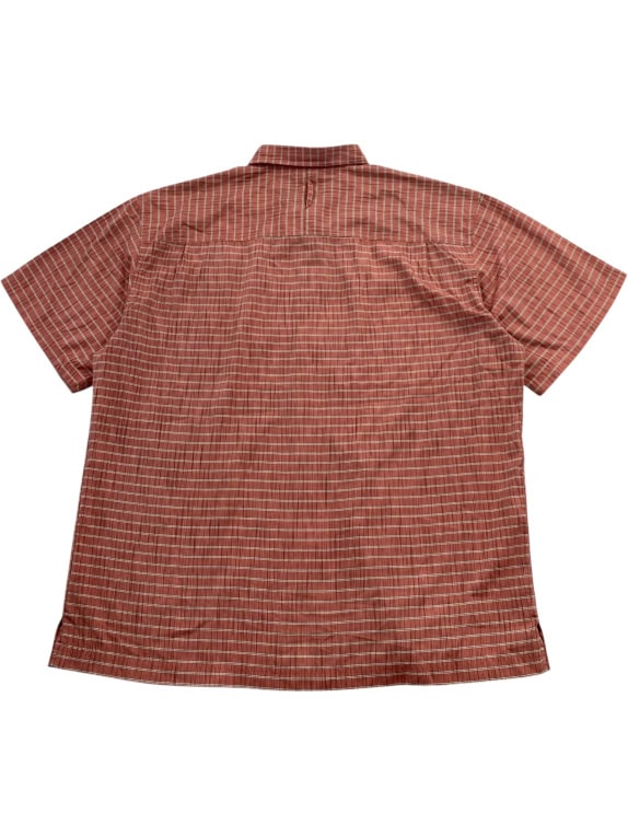 THE NORTH FACE CASUAL SHIRT WITH LOGO STRIPED RED MEN XL
