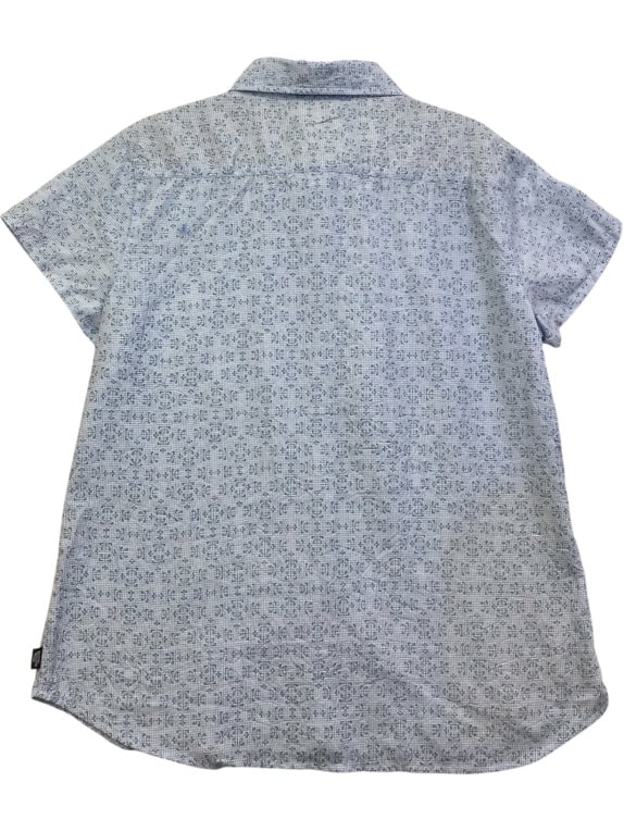 THE NORTH FACE PATTERNED SHIRT LIGHT BLUE WOMENS M