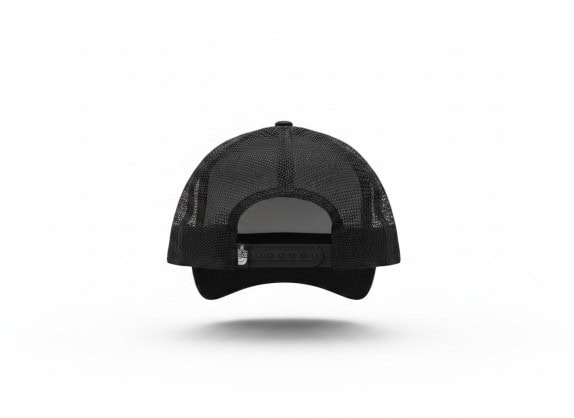 THE NORTH FACE SNAPBACK CAP MESH BLACK UNISEX PRE OWNED