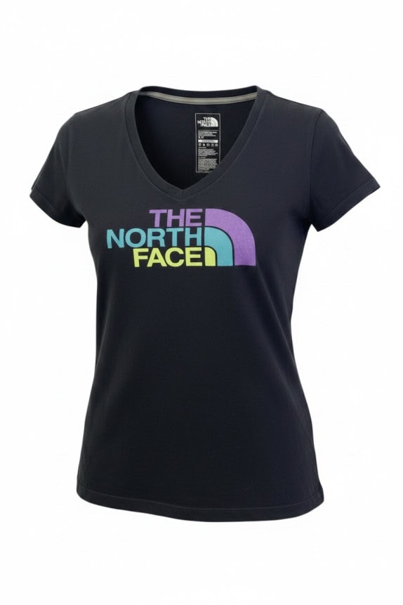 THE NORTH FACE MAGLIETTA GRAPHIC NERA DONNA PRE OWNED S