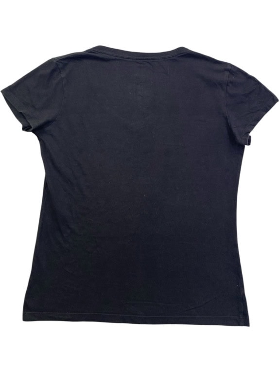 THE NORTH FACE T SHIRT GRAPHIC ΜΑΥΡΟ ΓΥΝΑΙΚΕΙΟ PRE OWNED S