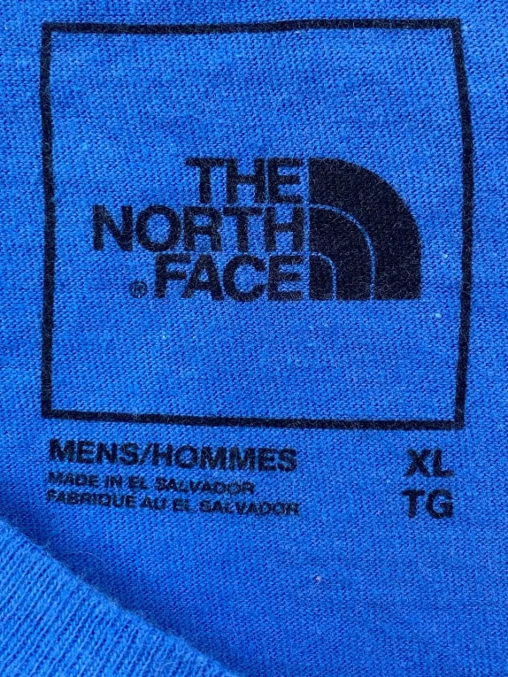 THE NORTH FACE T SHIRT MINIMAL ΜΠΛΕ ΑΝΤΡΙΚΟ PRE OWNED XL