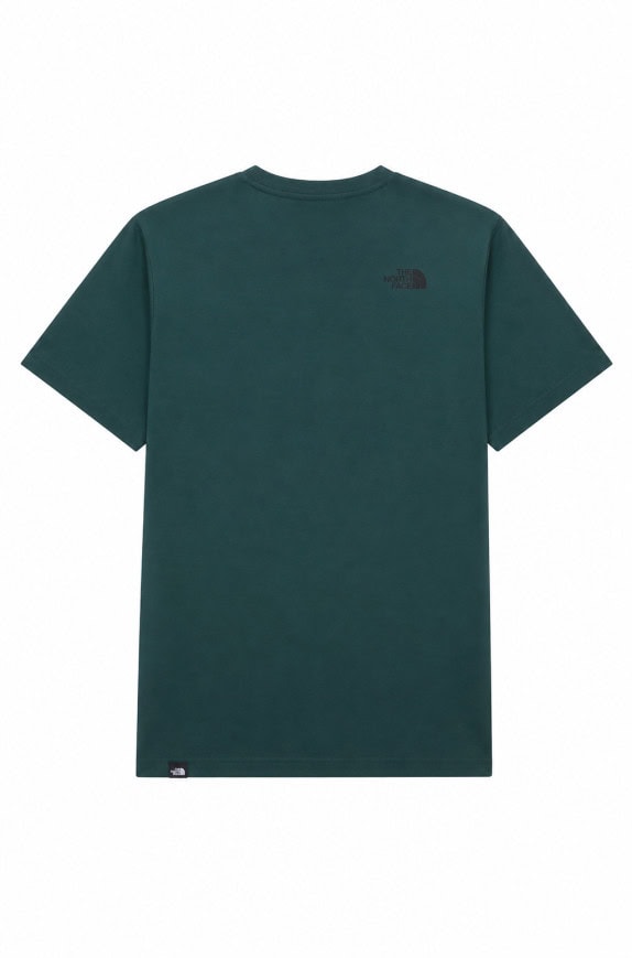 THE NORTH FACE T SHIRT MINIMAL VERDE UOMO PRE OWNED XL