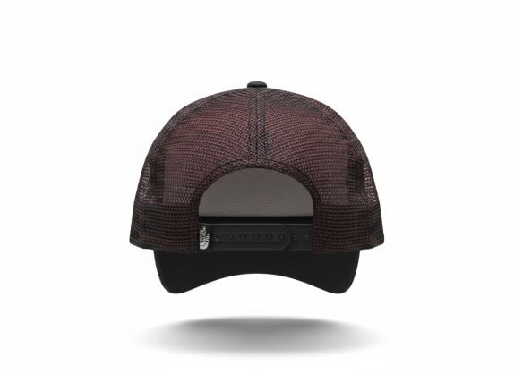 THE NORTH FACE CAPPELLINO TRUCKER BLACK RED MESH UOMO PRE OWNED