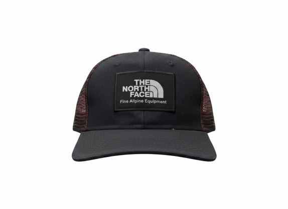 THE NORTH FACE TRUCKER CAP BLACK RED MESH ΑΝΔΡΙΚΟ PRE OWNED