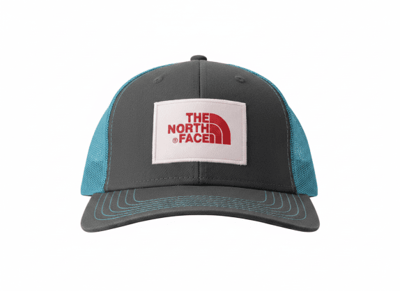 THE NORTH FACE TRUCKER CAP GRAPHIC ΓΚΡΙ ΤΥΡΚΟΥΑΖ UNISEX PRE OWNED