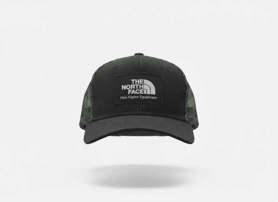 THE NORTH FACE TRUCKER CAP GRAPHIC ΜΑΥΡΟ ΠΡΑΣΙΝΟ ΑΝΤΡΙΚΟ PRE OWNED