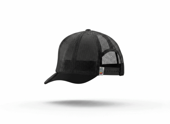 THE NORTH FACE TRUCKER CAP MINIMAL BLACK UNISEX PRE OWNED