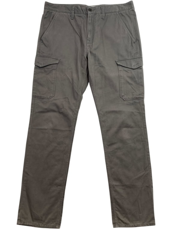 TIMBERLAND CARGO PANTS WORKWEAR CHARCOAL UOMO PRE OWNED L