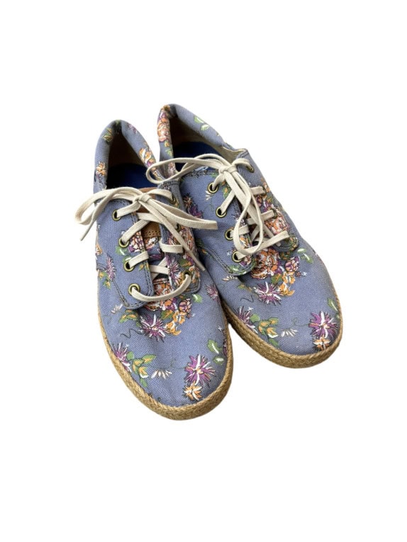 TIMBERLAND EARTHKEEPERS ESPADRILLE SNEAKERS FLORAL ΜΠΛΕ ΓΥΝΑΙΚΕΙΟ PRE OWNED EU 38