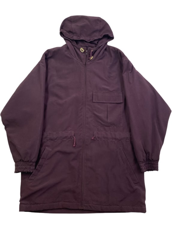 TIMBERLAND JACKET ΜΕ ΚΟΥΚΟΥΛΑ 90s RETRO STYLE ΜΠΟΡΝΤΟ UNISEX XL