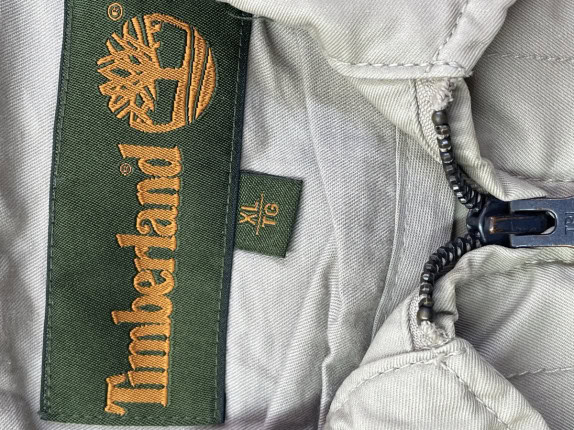 1998 TIMBERLAND ΜΠΟΥΦΑΝ ΜΕΣΑΙΑΣ ΓΡΑΜΜΗΣ ΧΑΚΙ ΑΝΤΡΙΚΟ PRE OWNED XL