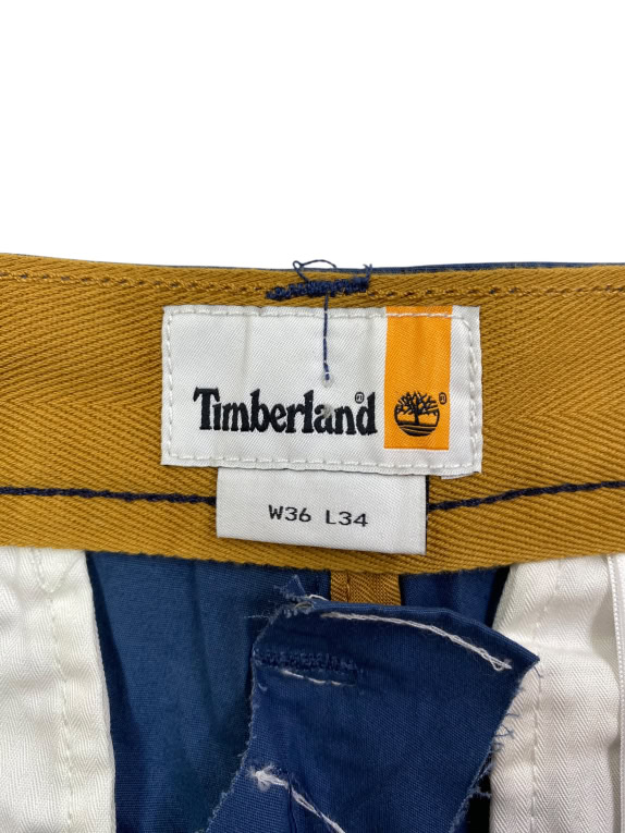 TIMBERLAND ΠΑΝΤΕΛΟΝΙ CHINO STRAIGHT FIT LOGO ΜΠΛΕ ΑΝΔΡΙΚΟ XXL