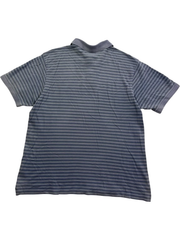Timberland Polo Shirt Striped Light Blue Men’s M