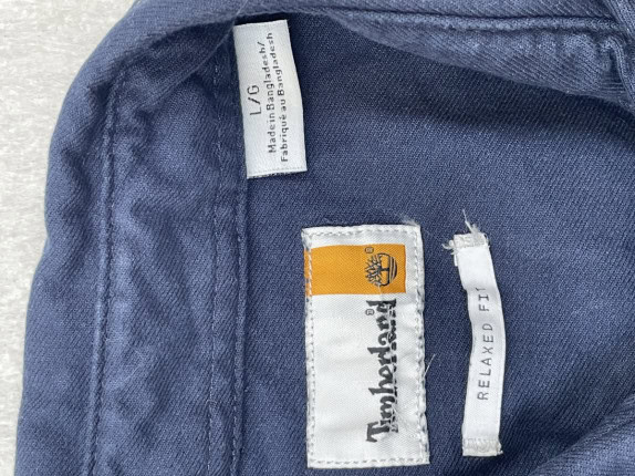 TIMBERLAND ΠΟΥΚΑΜΙΣΟ CLASSIC NAVY ΑΝΤΡΙΚΟ PRE OWNED L