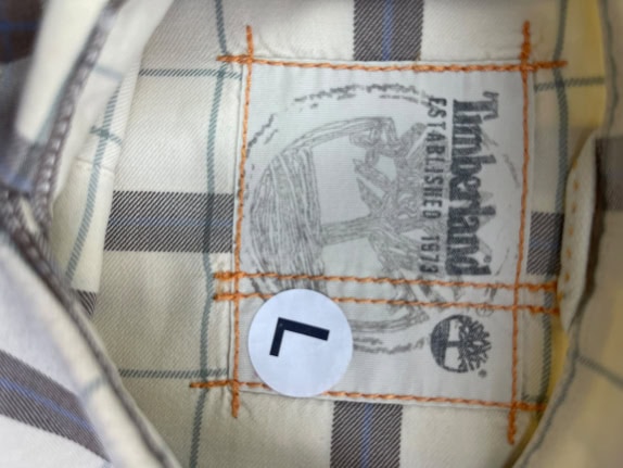 TIMBERLAND ΠΟΥΚΑΜΙΣΟ ΚΑΡΟ LOGO BEIGE/BROWN ΑΝΔΡΙΚΟ L