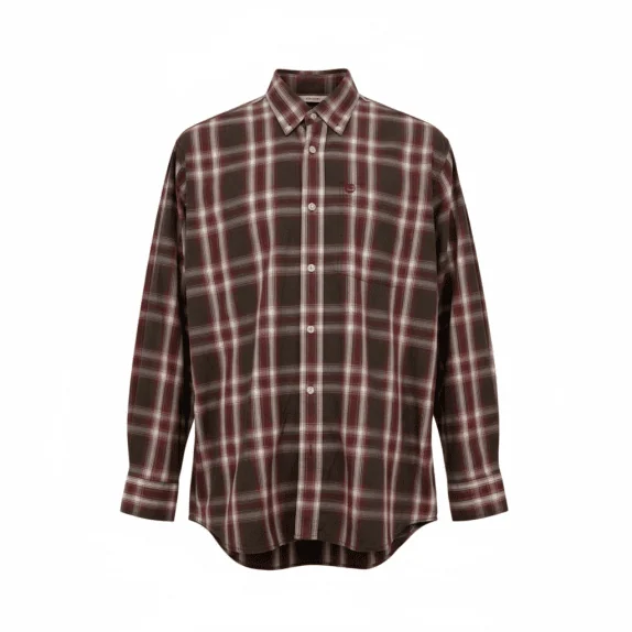 TIMBERLAND Camicia a maniche lunghe scozzese - S