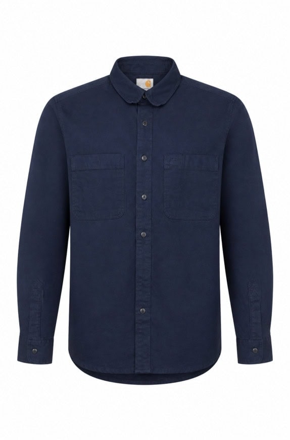 TIMBERLAND ΠΟΥΚΑΜΙΣΟ OVERSHIRT NAVY ΑΝΤΡΙΚΟ PRE OWNED L