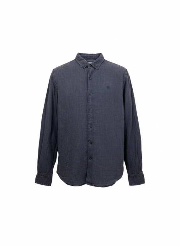 TIMBERLAND ΠΟΥΚΑΜΙΣΟ SLIM FIT ΚΕΝΤΗΤΟ ΛΟΓΟΤΥΠΟ ΑΝθΡΑΚΙ ΑΝΔΡΙΚΟ L
