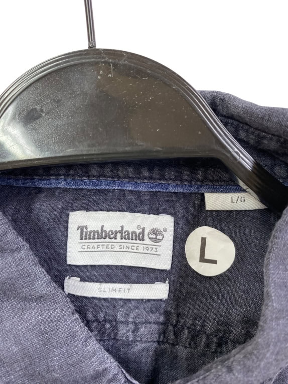 TIMBERLAND ΠΟΥΚΑΜΙΣΟ SLIM FIT ΚΕΝΤΗΤΟ ΛΟΓΟΤΥΠΟ ΑΝθΡΑΚΙ ΑΝΔΡΙΚΟ L
