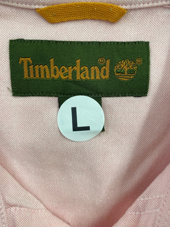 TIMBERLAND ΠΟΥΚΑΜΙΣΟ VINTAGE ΜΕ ΛΟΓΟΤΥΠΟ ΡΟΖ ΑΝΔΡΙΚΟ L