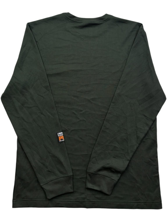 TIMBERLAND PRO ΜΑΚΡΥΜΑΝΙΚΗ ΜΠΛΟΥΖΑ WAFFLE KNIT ΠΡΑΣΙΝΗ UNISEX M