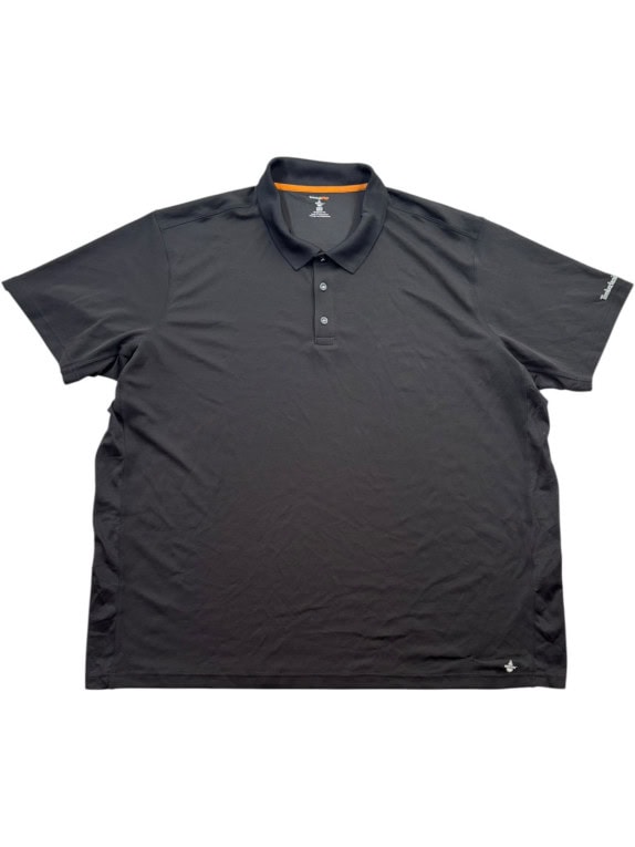 TIMBERLAND PRO POLO SHIRT WORKWEAR BLACK MENS PRE OWNED 3XL