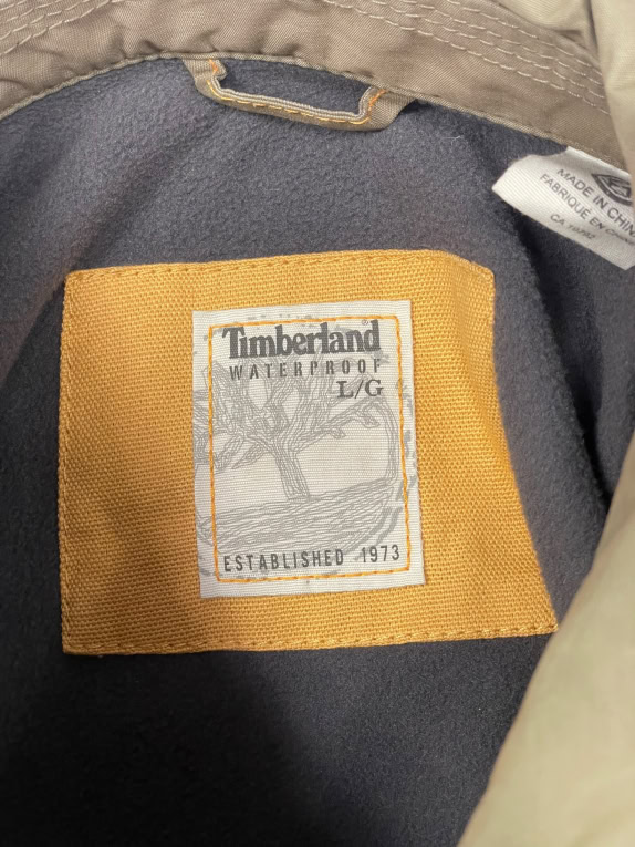 TIMBERLAND WATERPROOF JACKET ΛΑΔΙ - L