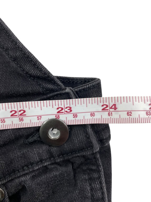 Time and Tru Σαλοπέτα Denim Casual Λογότυπο Μαύρο Γυναικείο XL