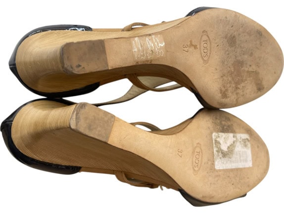 TODS ΠΕΔΙΛΑ CLASSIC ΜΑΥΡΟ ΓΥΝΑΙΚΕΙΟ PRE OWNED EU 37