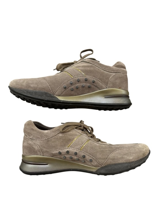 TODS SNEAKERS MINIMAL TAUPE ΓΥΝΑΙΚΕΙΟ PRE OWNED EU 38.5