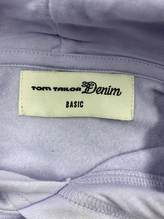 Tom Tailor Denim Φούτερ Hoodie Basic Λιλά Γυναικείο S