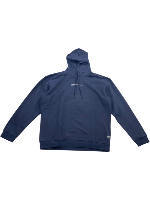 Tom Tailor Denim Hoodie Basic Fit Navy Ανδρικό XXL