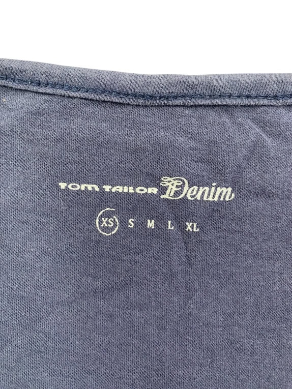 Tom Tailor Denim T-Shirt Denim Girl Logo Μπλε Γυναικείο XS