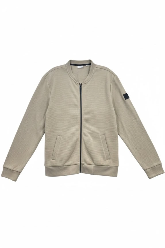 Tom Tailor Beige Zip-Up Jacket Unisex XL