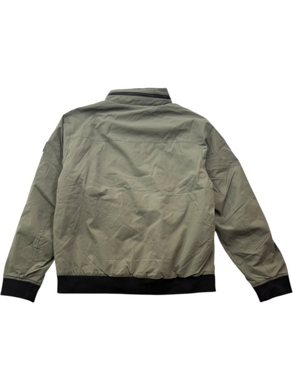 TOM TAILOR GIUBBOTTO BOMBER UTILITY OLIVE UOMO PRE OWNED L