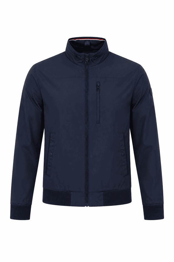 TOM TAILOR ΜΠΟΥΦΑΝ JACKET ΜΙΝΙΜΑΛ ΝΑΥΤΙ ΜΠΛΕ ΑΝΤΡΙΚΟ PRE OWNED M