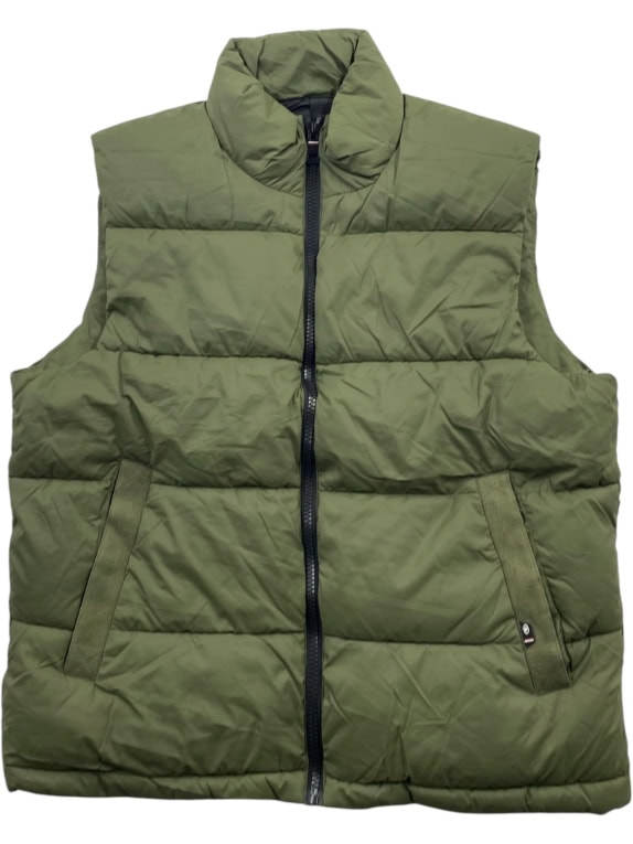 TOM TAILOR Puffer Vest Casual Logo Λαδί Ανδρικό L