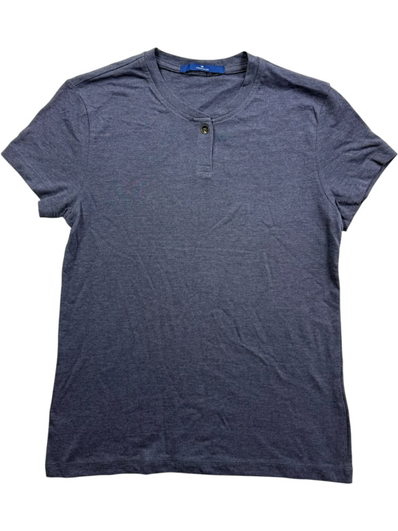 TOM TAILOR T-Shirt Casual Basic Μπλε Ανδρικό