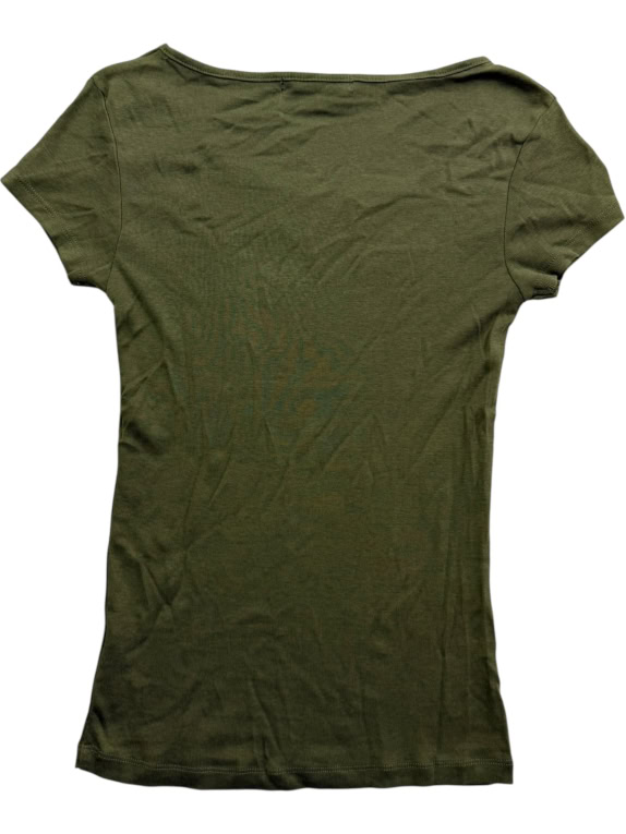TOM TAILOR T-Shirt Casual Basic Χακί Γυναικείο M