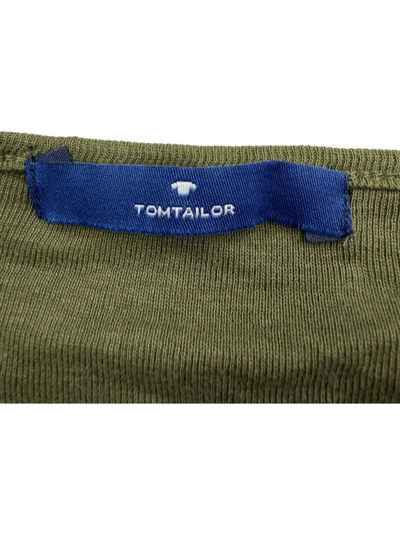 TOM TAILOR T-Shirt Casual Basic Χακί Γυναικείο M