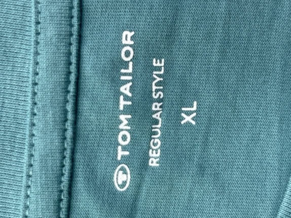 TOM TAILOR T SHIRT GRAPHIC ΤΙΡΚΟΥΑΖ ΑΝΤΡΙΚΟ PRE OWNED XL