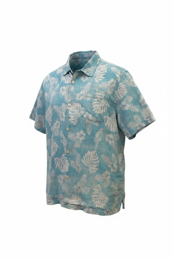 TOMMY BAHAMA ΠΟΥΚΑΜΙΣΟ HAWAIIAN TURQUOISE ΑΝΔΡΙΚΟ PRE OWNED M