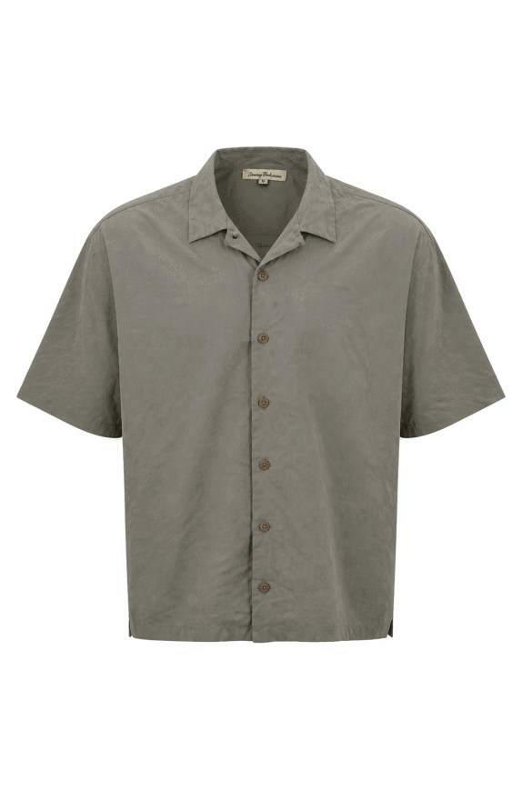 TOMMY BAHAMA SHIRT MINIMAL BEIGE MEN PRE OWNED M
