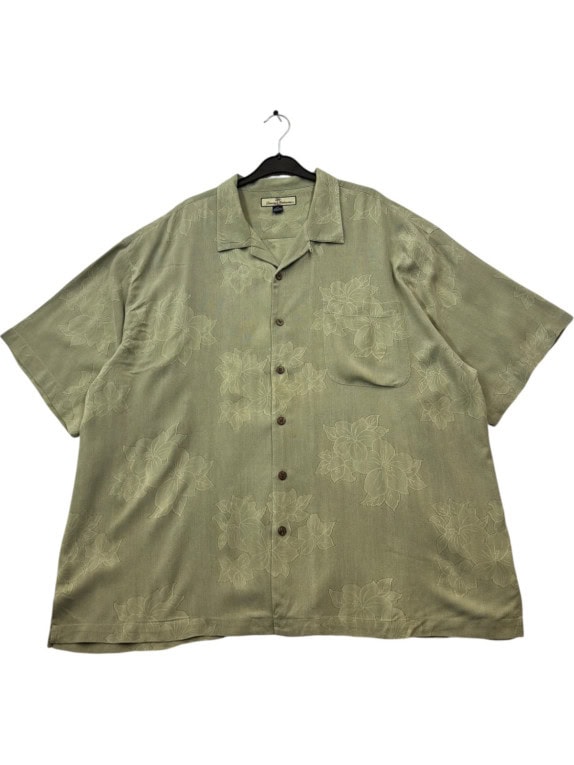 TOMMY BAHAMA ΠΟΥΚΑΜΙΣΟ OVERSIZED ΠΡΑΣΙΝΟ ΑΝΤΡΙΚΟ PRE OWNED XXL