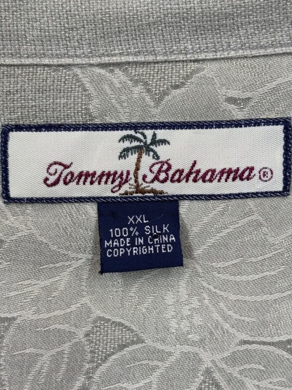 TOMMY BAHAMA ΠΟΥΚΑΜΙΣΟ OVERSIZED ΠΡΑΣΙΝΟ ΑΝΤΡΙΚΟ PRE OWNED XXL