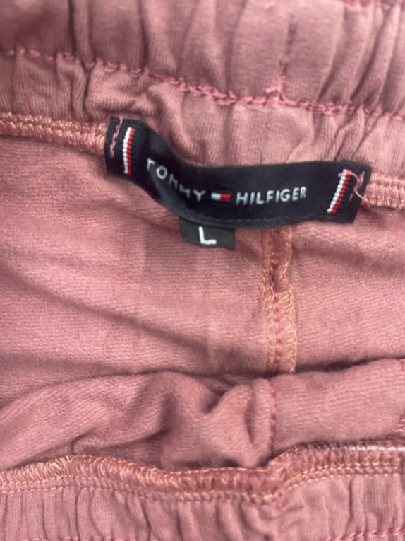 Tommy Hilfiger Ανδρική Φόρμα Παντελόνι Ροζ L
