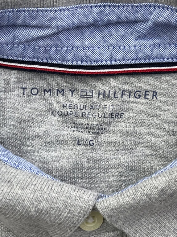 Tommy Hilfiger Polo da uomo grigio Regular Fit