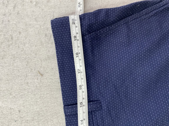 TOMMY HILFIGER BERMUDA SHORTS MINIMAL NAVY UOMO PRE OWNED XL